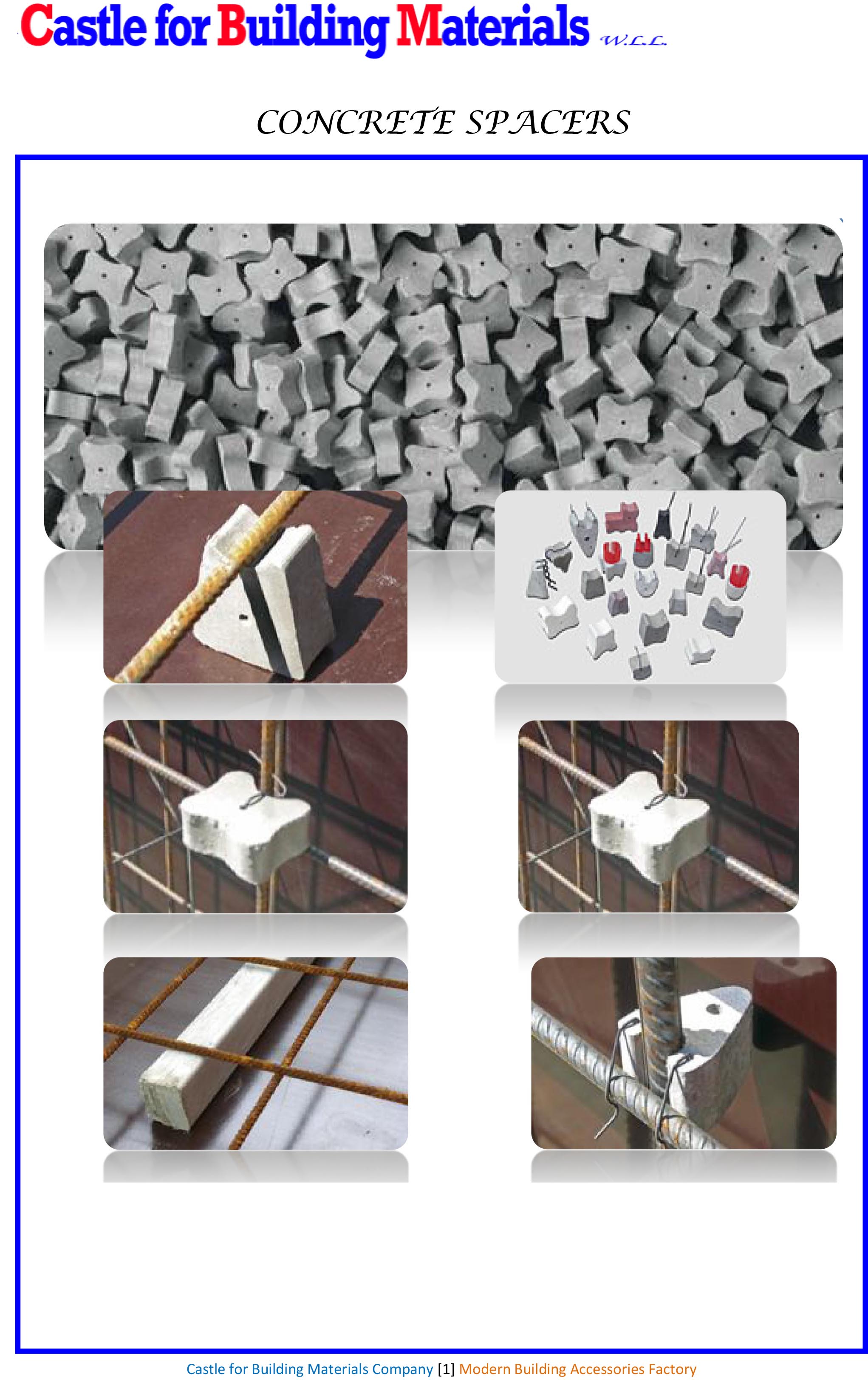 Concrete Spacers MBA Castle